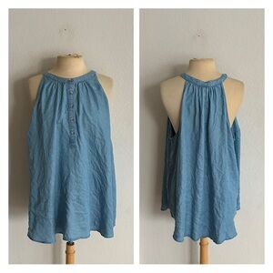 Torrid chambray tank